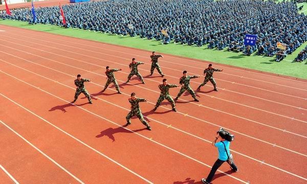 三明學院隆重舉行2012級新生開學典禮暨軍訓開訓儀式