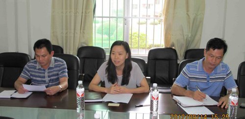 與仙葫管委會溝通,確保新校區(qū)建設(shè)工作順利開展