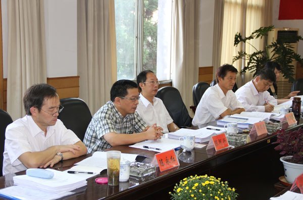 皖西學院舉行“省級質量工程項目檢查驗收匯報會”