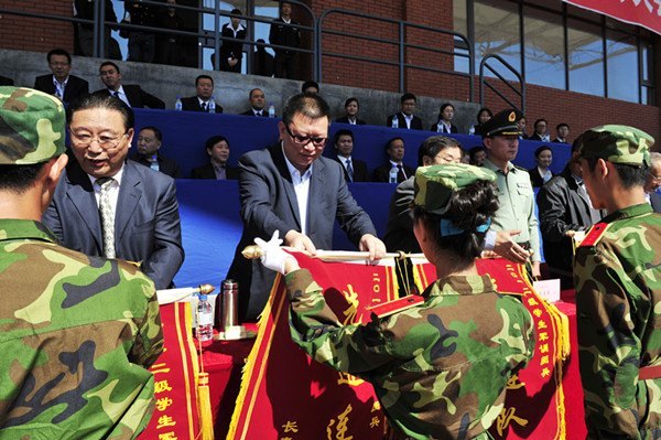 長春建筑學院隆重召開2012級新生開學典禮