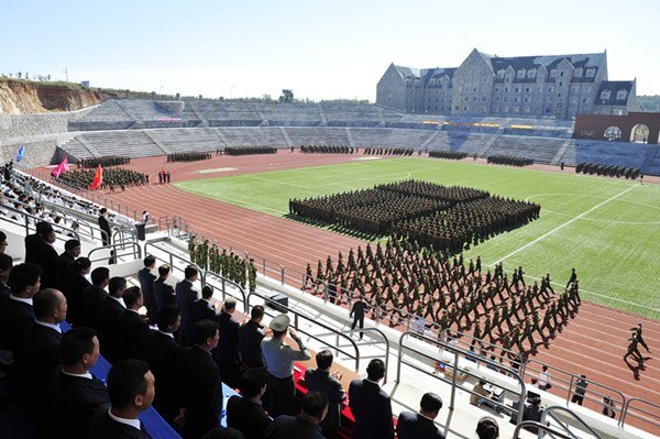 長春建筑學院隆重召開2012級新生開學典禮