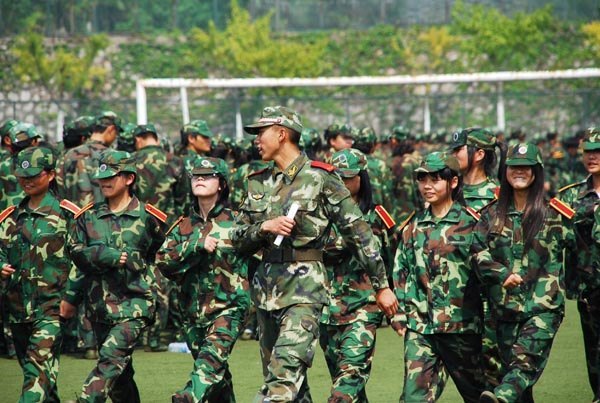 2012級新生軍訓花絮