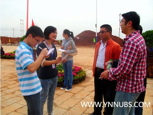 展商院風采,現青春活力--2012級新生入住楊林新校區