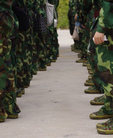 惠州學院舉行2012級學生軍訓開營式