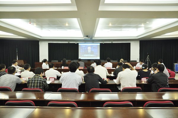 校黨委中心組專題學習胡錦濤總書記7.23重要講話精神