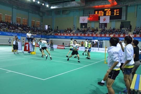 晉中學院毽球隊在全國第九屆大學生運動會中勇創佳績