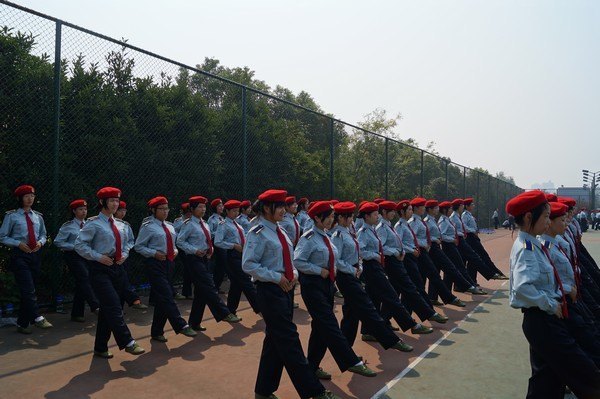 學校2012級新生軍訓工作平穩有序推進