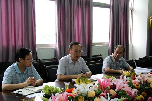 【豐湖黨旗紅】楊海濤書(shū)記到中文系調(diào)研