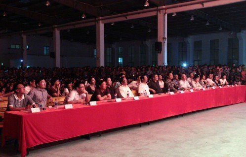 2012年軍訓聯歡暨迎新晚會順利落下帷幕