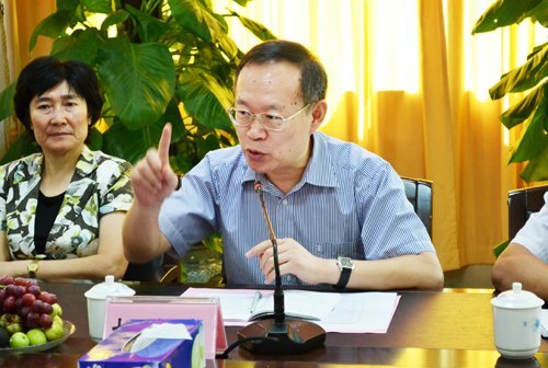 惠州學院領導班子到惠州市教育局交流