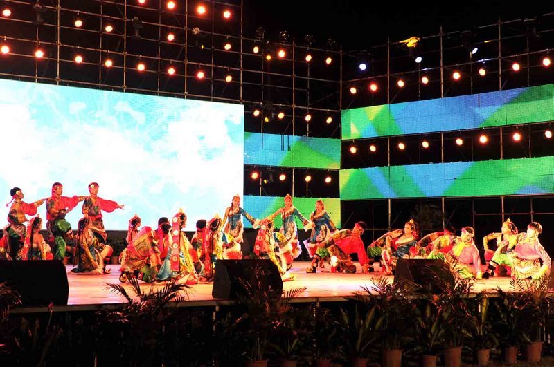 濱州學院舉行慶國慶迎新生文藝晚會