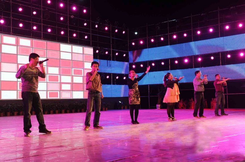 濱州學院舉行慶國慶迎新生文藝晚會