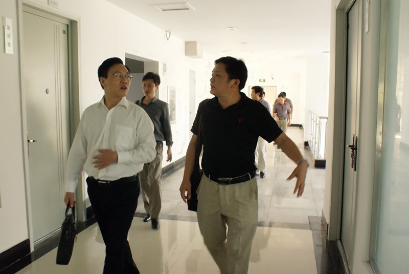 湖北省教育廳思政處領導來三峽大學科技學院視察