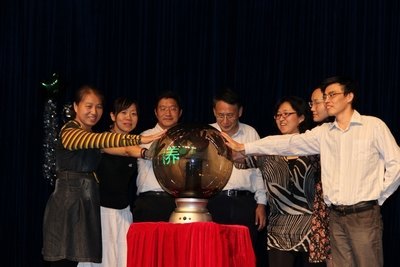 經管學院舉行迎新晚會暨習慣養成教育主題網站開通儀式