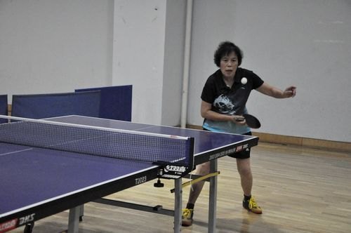 老年乒乓球隊在洪山區中老年乒乓球比賽上獲得好成績