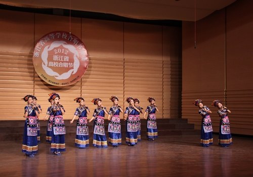 省高校合唱節(jié)臺(tái)州學(xué)院獲二等獎(jiǎng)