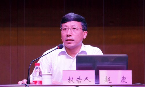 省教育紀(jì)工委趙康書記作報(bào)告  拉開惠州學(xué)院2012年紀(jì)律教育月活動(dòng)序幕