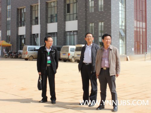 省民辦教育協會副會長吳貴榮蒞臨云南師范大學商學院新校區調研