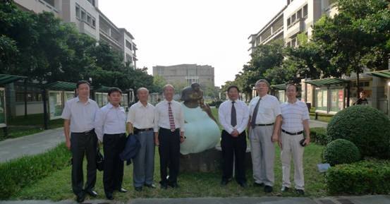 李相然書記一行訪問臺灣四所高校