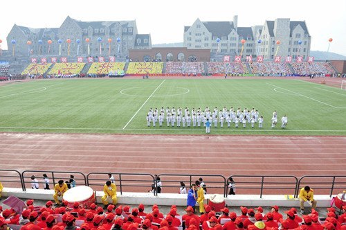 長春建筑學院2012年田徑運動會隆重召開