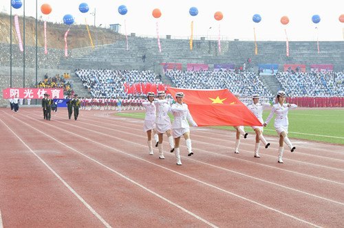 長春建筑學院2012年田徑運動會隆重召開