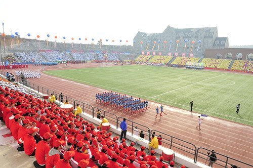 長春建筑學院2012年田徑運動會隆重召開