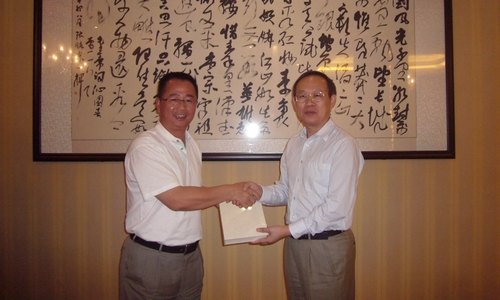 楊海濤書記率隊走訪東莞市校友