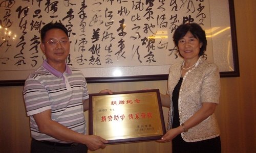 楊海濤書記率隊走訪東莞市校友