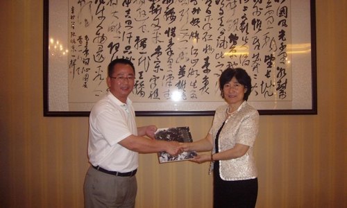 楊海濤書記率隊走訪東莞市校友