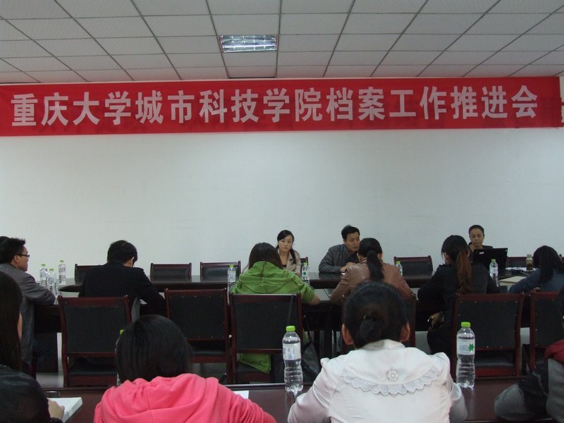 重大城科第二次檔案工作推進會順利召開