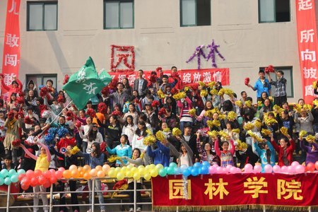 新生秋季運動會 園林學生展風采
