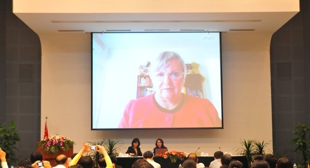 中英美澳圖書館國際研討會在校順利召開