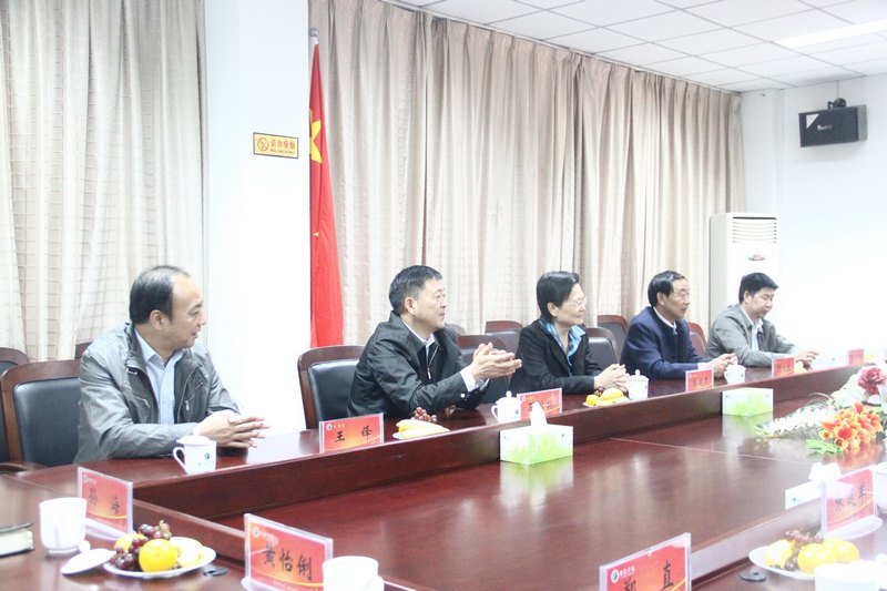 河南財經政法大學等高校領導到許昌學院訪問