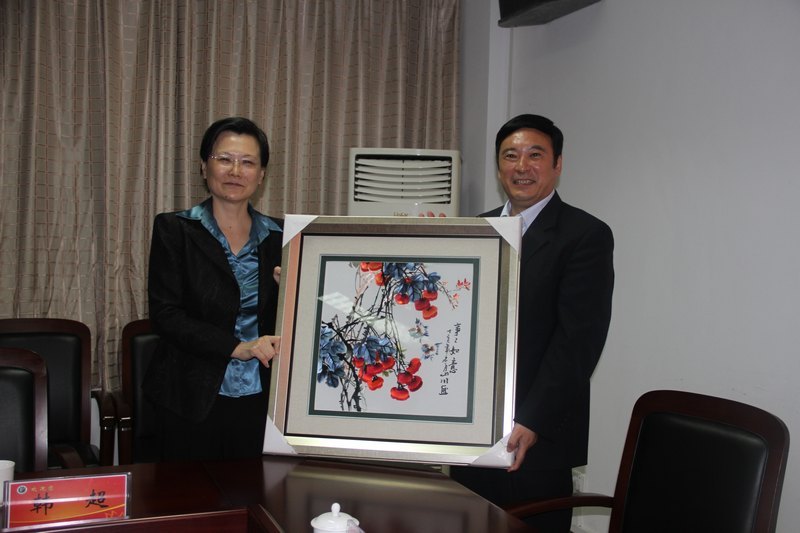 河南財經政法大學等高校領導到許昌學院訪問