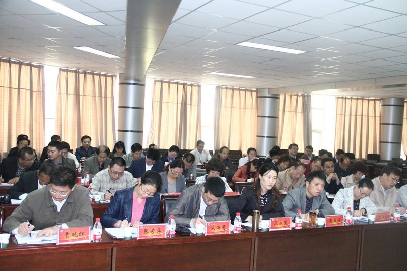 長(zhǎng)治學(xué)院郭愛(ài)民副書記一行到許昌學(xué)院考察