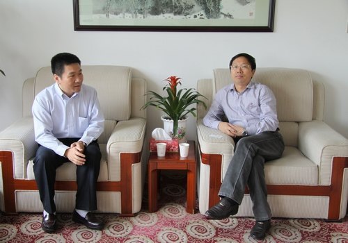 美國印第安納州客人來校訪問