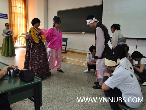 云南師范大學商學院學生在云南省第一屆韓國語演講預賽中“大顯身手”