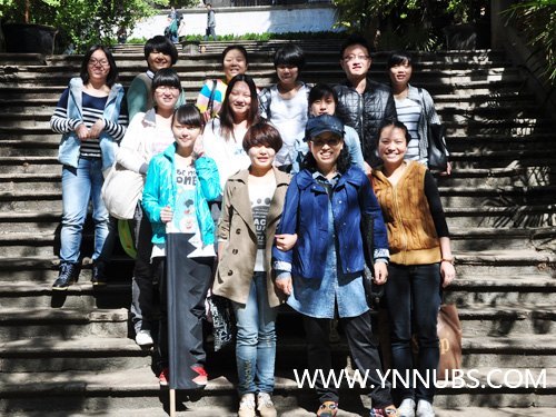 云南師范大學商學院學生在云南省第一屆韓國語演講預賽中“大顯身手”