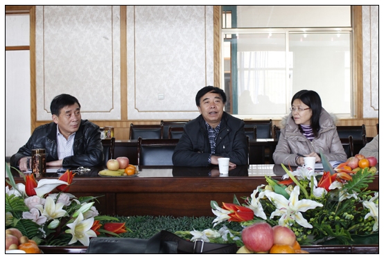 運城學(xué)院組織部賀正云部長一行4人來晉中學(xué)院學(xué)習(xí)考察