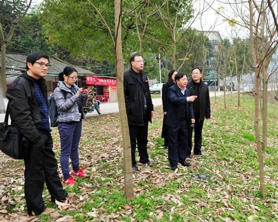 福建農(nóng)林大學(xué)蘭思仁校長一行蒞校指導(dǎo)校園規(guī)劃工作