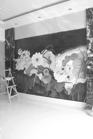 中國江蘇網:南藝創業團隊畫成南京歷史上最大外墻壁畫