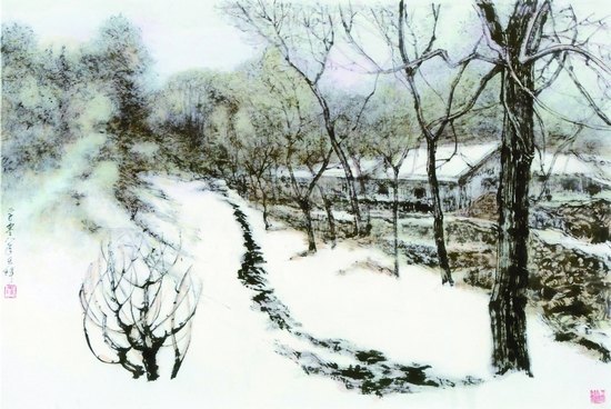 《中國藝術(shù)報》專題報道95歲老校友藝術(shù)家王琦