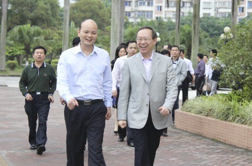 惠城區公安分局領導來訪惠州學院