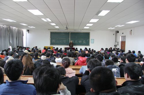 燕山大學里仁學院開展院校史講座——“我的中國夢”主題宣講活動