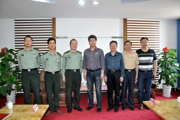 馬國防書記等會見三元區武裝部領導