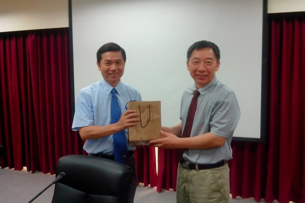 教學管理干部考察團(第三團)參訪臺灣中華大學