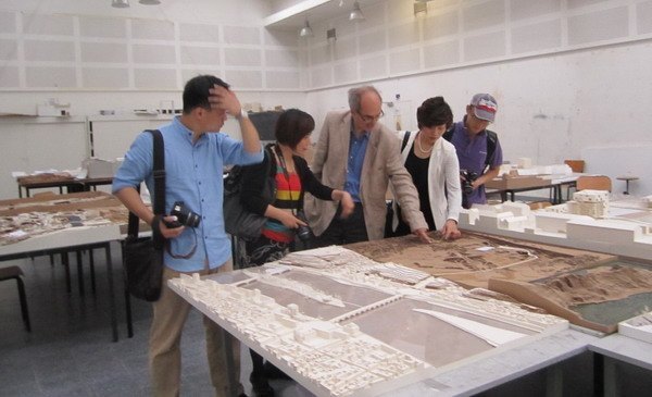 常州工學院代表團訪問法國怡黎園和凡爾賽建筑大學