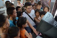 鄭州大學赴結對幫扶村開展義務服務活動