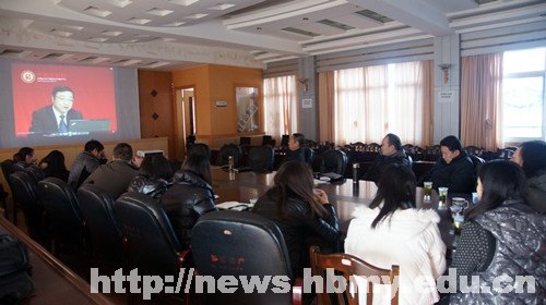 【學習十八大精神】學工處、團委組織學習十八大精神