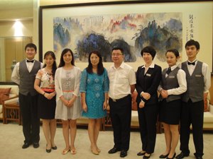 盛夏之情——看望山東旅游職業(yè)學院短期實訓和首次合作單位實習學生